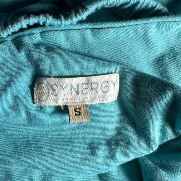 Synergy embroidered wrap top. - Picture 4 of 4